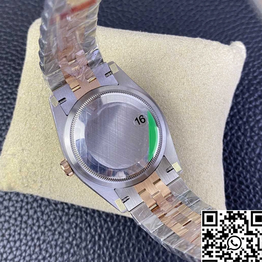 M126231 36MM Hourmarker Rolex Diamond VS Motif Dial Tone Factory Two Silver Datejust 0312